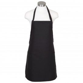 Fame F53 Two Separate Patch Pockets Apron - Black