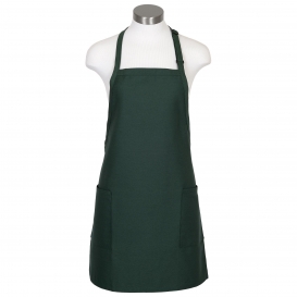 Fame F53 Two Separate Patch Pockets Apron - Hunter Green