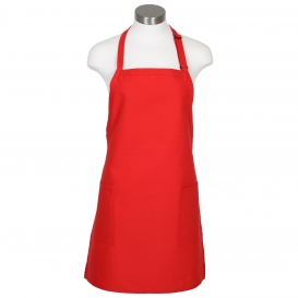 Fame F53 Two Separate Patch Pockets Apron - Red