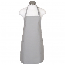Fame F53 Two Separate Patch Pockets Apron - Silver