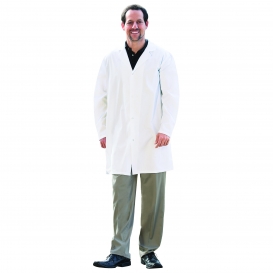 Fame K86 Unisex Butcher Coat - White