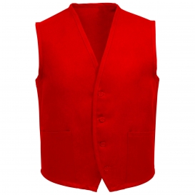 Fame V65 Two Pocket Unisex Vest - Red