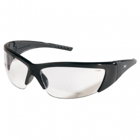 Crews FF210 ForceFlex 2 Safety Glasses - Black Frame - Clear Lens
