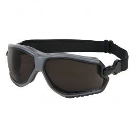 MCR Safety FFG112AF ForceFlex FFG Goggles - Gray Frame - Gray Anti-Fog Lens