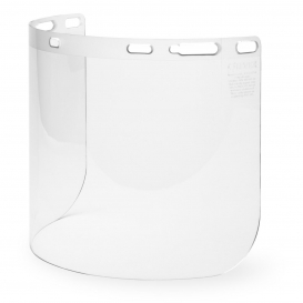 Elvex FS-15L Molded Cylinder Lexan Face Shield - Clear