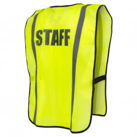 fitting Mail Taxation Full Source FSPRE Pre-Printed STAFF Safety Vest | FullSource.com