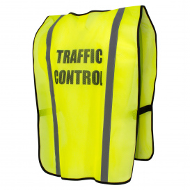 Full Source FSPRE Pre-Printed TRAFFIC CONTROL Safety Vest