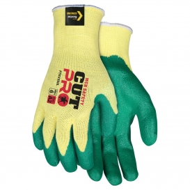 MCR Safety FTKV350 Flextuff KV Nitrile Gloves - 10 Gauge Kevlar Fibers - Nitrile Palm & Fingertips