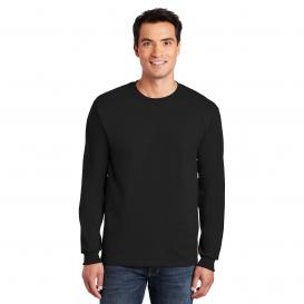 Gildan G2400 Ultra Cotton Long Sleeve T-Shirt - Black