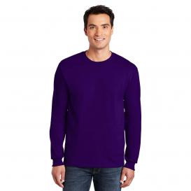 Gildan G2400 Ultra Cotton Long Sleeve T-Shirt - Purple