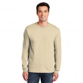 Gildan G2400 Ultra Cotton Long Sleeve T-Shirt - Sand