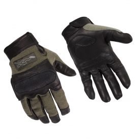 Wiley X Hybrid Hard Knuckle Gloves - Foliage Green