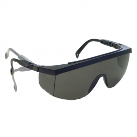Radians G40120ID G4 Safety Glasses - Black Frame - Smoke Lens
