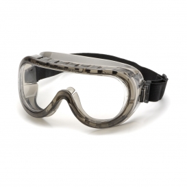Elvex Legionnaire Goggles - Clear Lens - Thick Elastic Strap