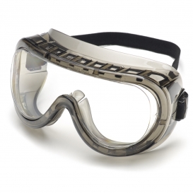 Elvex Legionnaire Goggles - Clear Lens - Thin Elastic Strap