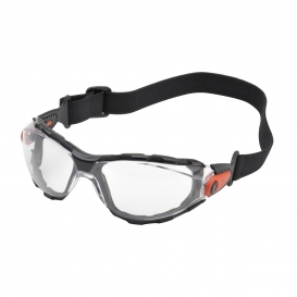 Elvex GG-41C-AF Go-Specs Goggles - Black Foam Lined Frame - Clear Anti-Fog Lens