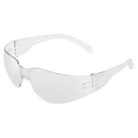 Bullhead BH111 Torrent Safety Glasses - Clear Temples - Clear Lens