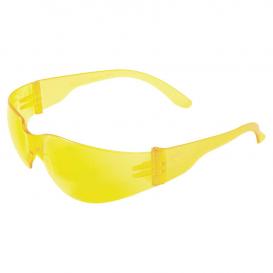 Bullhead BH134 Torrent Safety Glasses - Yellow Temples - Yellow Lens