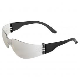 Bullhead BH136 Torrent Safety Glasses - Black Temples - Indoor/Outdoor Mirror Lens