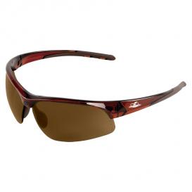 Bullhead BH1678 Wahoo Safety Glasses - Brown Frame - Brown Lens