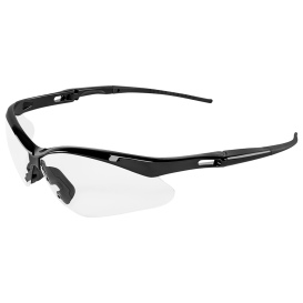 Bullhead Safety BH2251 Spearfish Safety Glasses - Shiny Black Frame - Clear Lens