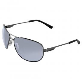 Bullhead BH24217 Acero Safety Glasses - Silver Temples - Silver Mirror Lens