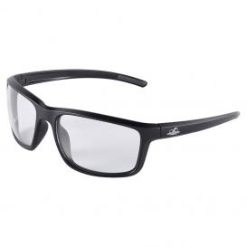 Bullhead BH2761AF Pompano Safety Glasses - Black Frame - Clear Anti-Fog Lens
