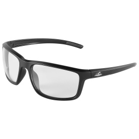 Bullhead BH2761PFT Pompano Safety Glasses - Matte Black Frame - Clear Anti-Fog Lens