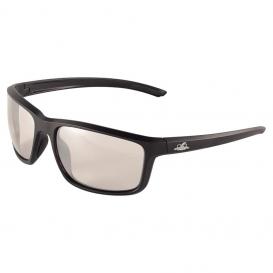 Bullhead BH2766AF Pompano Safety Glasses - Black Frame - Indoor/Outdoor Anti-Fog Lens
