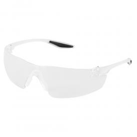 Bullhead BH2811 Discus Safety Glasses - Clear Frame - Clear Lens