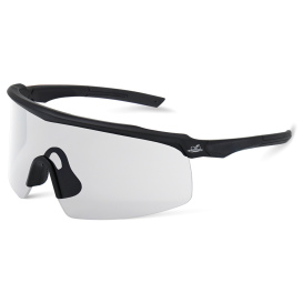 Bullhead Safety BH3261AF Whipray Safety Glasses - Matte Black Frame - Clear Anti-Fog Lens