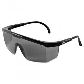 Bullhead BH353 Kaku Safety Glasses - Black Frame - Smoke Lens