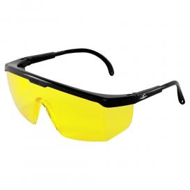 Bullhead BH364 Kaku Safety Glasses - Black Frame - Yellow Lens