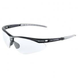Bullhead BH691 Stinger Safety Glasses - Gray Frame - Clear Lens