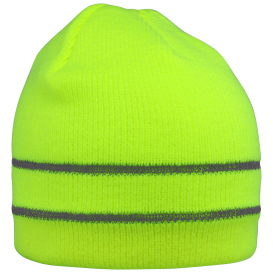 Global Glove GLO-H6 FrogWear High Visibility Beanie - Yellow/Lime