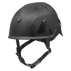 Bullhead Safety HH-CH2 Type 2 Climbing Style Hard Hat - 4-Point Ratchet Suspension - Matte Black Graphite