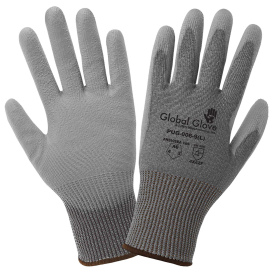 Global Glove PUG-006 Economy Cut Level A6 Polyurethane Coated Work Gloves