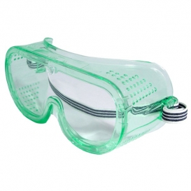 Radians Perforated Safety Goggles - Clear Frame - Clear Anti-Fog Lens