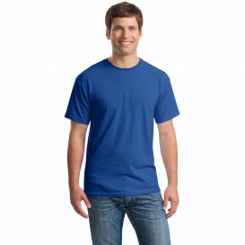 Gildan 5000 Heavy Cotton/Polyester T-Shirt - Neon Blue