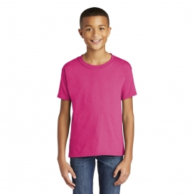 Gildan 64500B Youth Softstyle T-Shirt - Heliconia