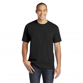 Gildan H300 Hammer Pocket T-Shirt - Black