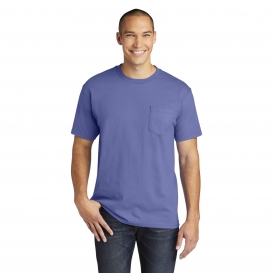 Gildan H300 Hammer Pocket T-Shirt - Flo Blue