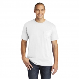 Gildan H300 Hammer Pocket T-Shirt - White