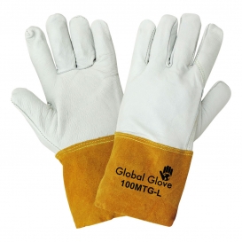Global Glove 100MTG Premium Grain Goatskin Mig/Tig Welder Gloves