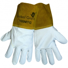 Global Glove 100MTG Premium Grain Goatskin Mig/Tig Welder Gloves