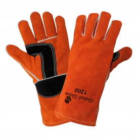 Global Glove 1200 Premium Shoulder Split Cowhide Leather Welders Gloves