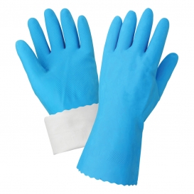 Global Glove 140FB FrogWear Flock-Lined Latex Unsupported Gloves