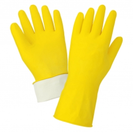 Global Glove 150FE Economy Flocklined Latex Unsupported Gloves
