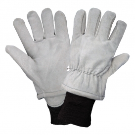Global Glove 2800F Split Cowhide Leather Insulated Freezer Gloves