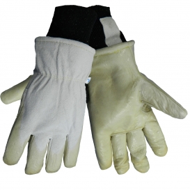 Global Glove 2800GLP Premium Leather Latex Dipped Freezer Gloves